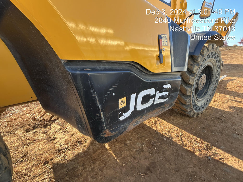 2020 JCB 510-56 Canopy, Solid Tires, Work Lights, Beacon, Aux Hydraulics, Back up Alarm, Lifting Eye, ES Decals