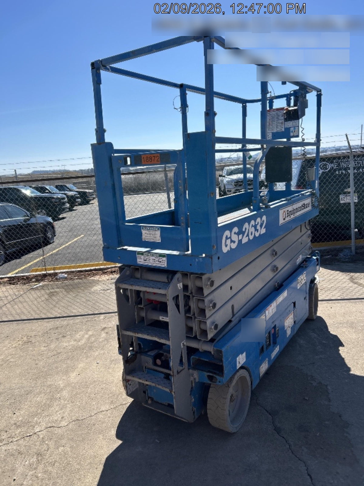 2018 Genie GS-2632 GENIE GS-2632 w/Fixed Rail, Chain Entry