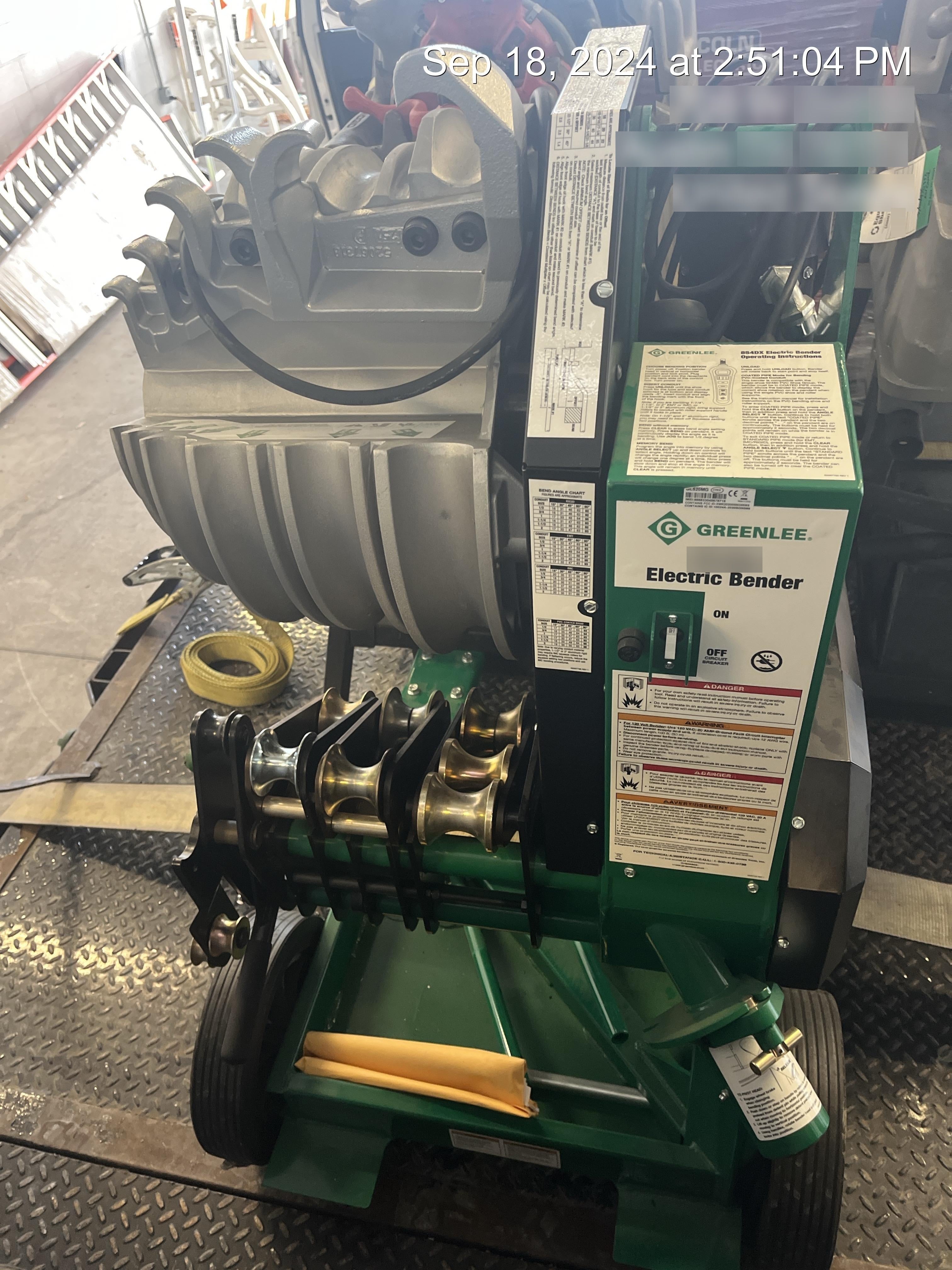 2023 GREENLEE 854DX