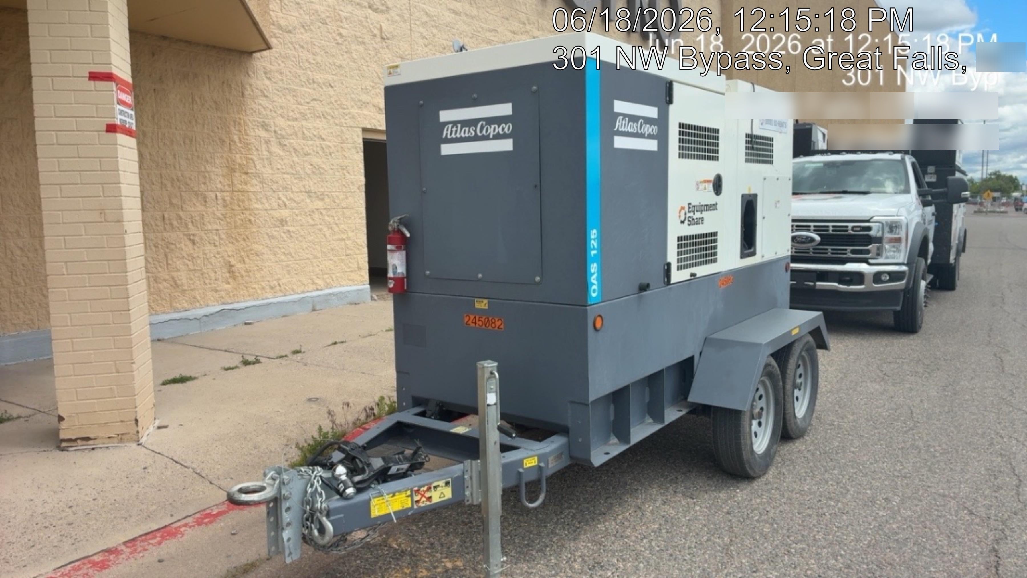 2022 ATLAS COPCO QAS 125