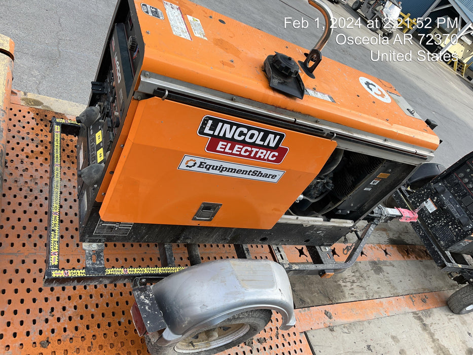 2023 Lincoln Electric LE400 Kubota V1505, Trlr, Cable Rack, Light Kit, ES Decals, T3