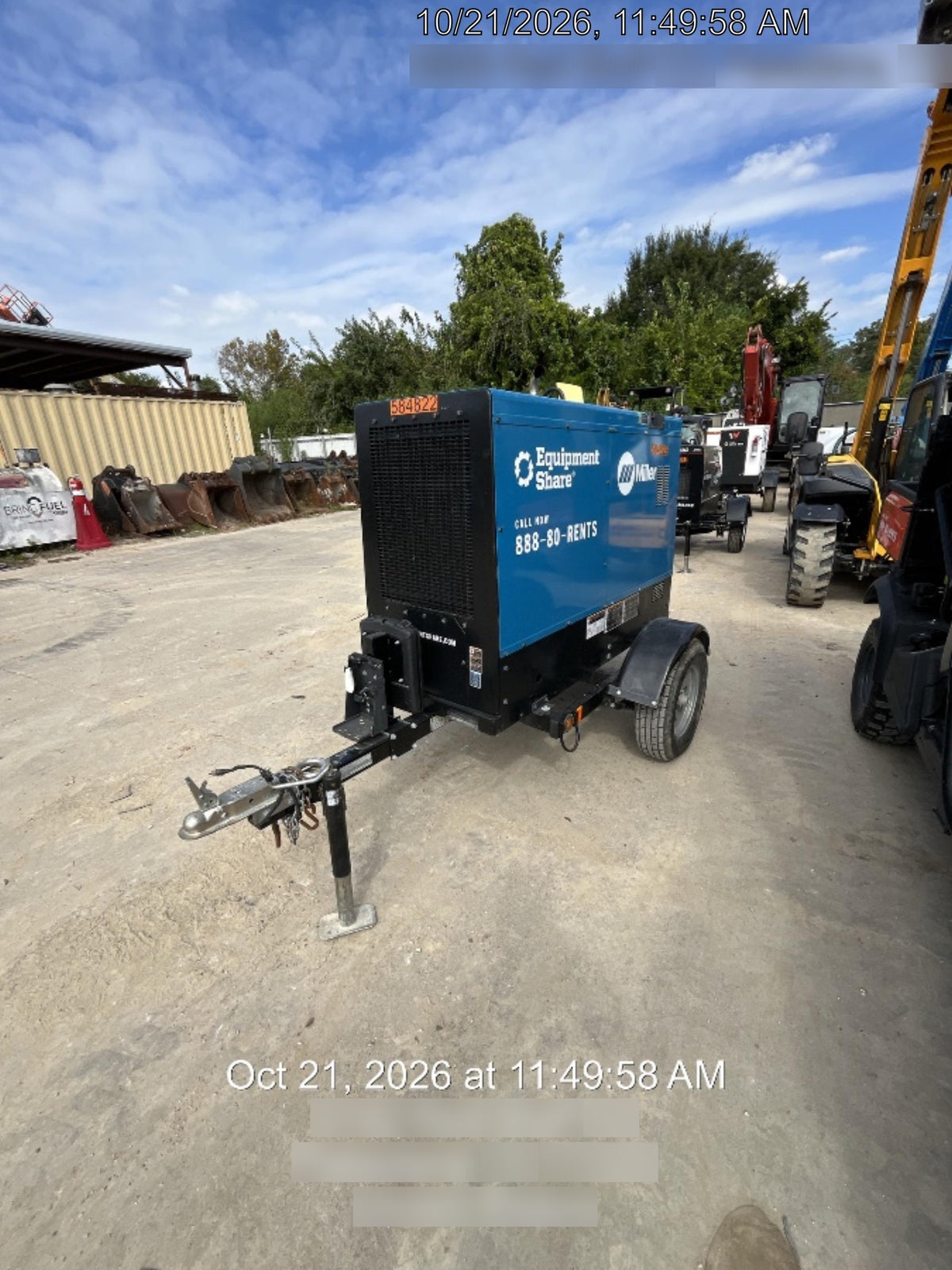 2025 MILLER ELECTRIC BIG BLUE 500