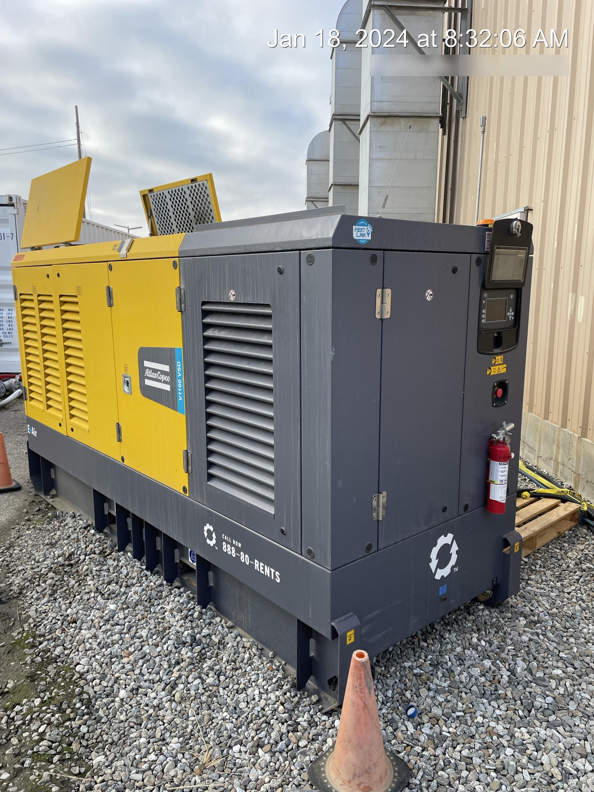 2022 ATLAS COPCO E-AIR V1100