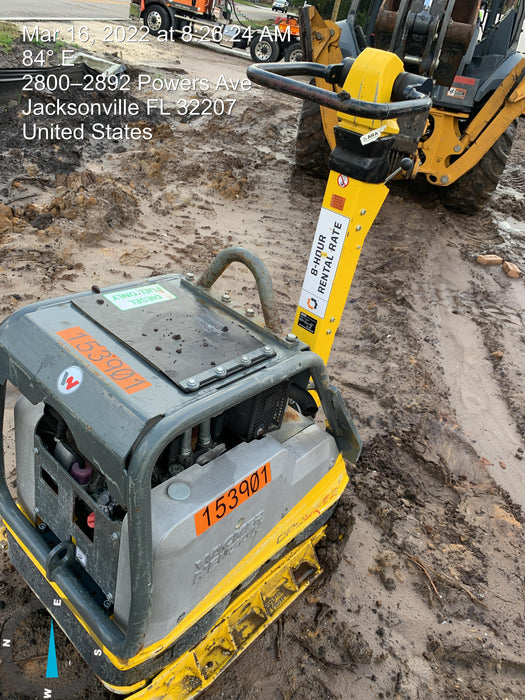 2021 Wacker Neuson DPU6555 DSL Vibroplate