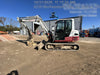 2019 Takeuchi TB290 Takeuchi TB290 Cab/Heat/AC w/Rubber Tracks, Auxiliary Hydraulics, Dozer Blade, Manual QC, 18/24/36" Buckets, Hydraulic Thumb Installed