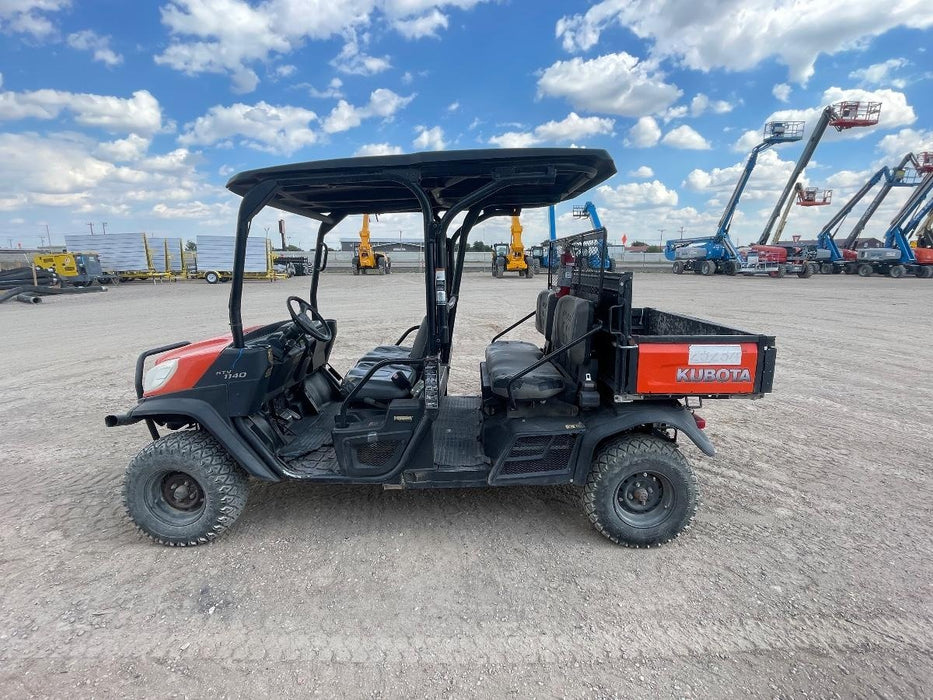 Kubota RTV-X1140W-H 4wd Utility Cart, LED Strobe, Windshield Tempered Glass, Pastic Canopy, Wire Harness Kit, Backup Alarm