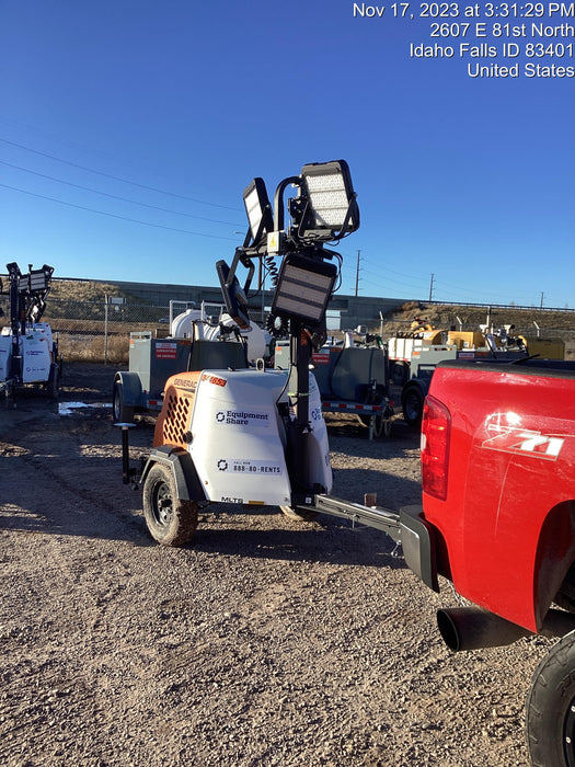 2023 Generac MLT2 Diesel, Flex Switch 120V Input, Powerzone Controller, (4) 320W LED Lights, 4kW Generator, 39.9 Gal Fuel Tank, 2" Ball, T3