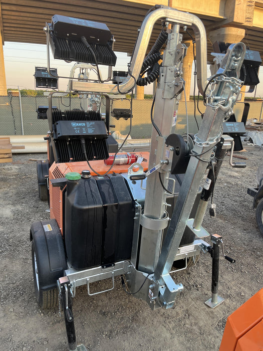 2024 Wanco WLTT-4MM4K Diesel, Deep Sea Controller, Shore Power Plug, Auto Start, (4) 350W LED Floodlights, 4kW Generator, 60 Gal Fuel Tank, 2" Ball, T3