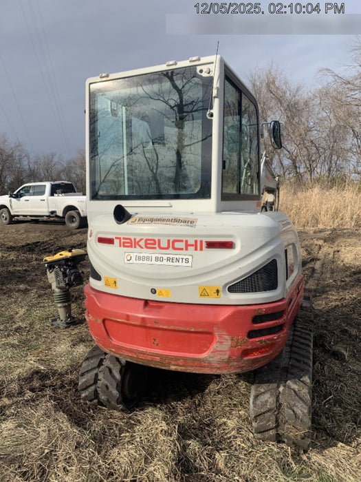 2020 TAKEUCHI TB235-2CR