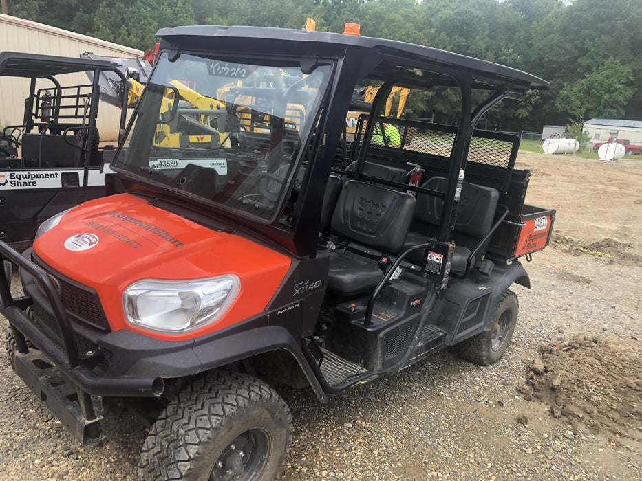 Kubota RTV-X1140W-H Kubota RTVX1140WH 4wd Utility Cart, LED Strobe, Windshield Tempered Glass, Pastic Canopy, Wire Harness Kit, Backup Alarm