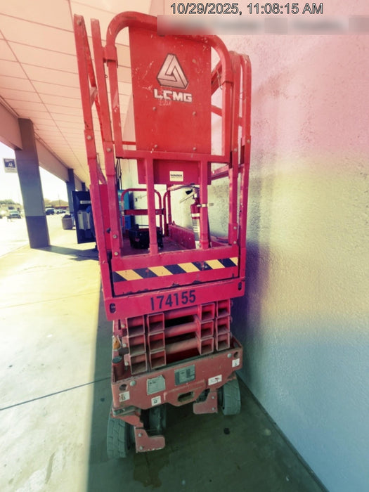 2021 Lgmg AS1932E Electric Drive, Solid Non Marking Tires, Dual Beacons