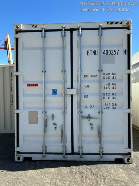 2025 CONEX Storage Container 8'x8'x40'