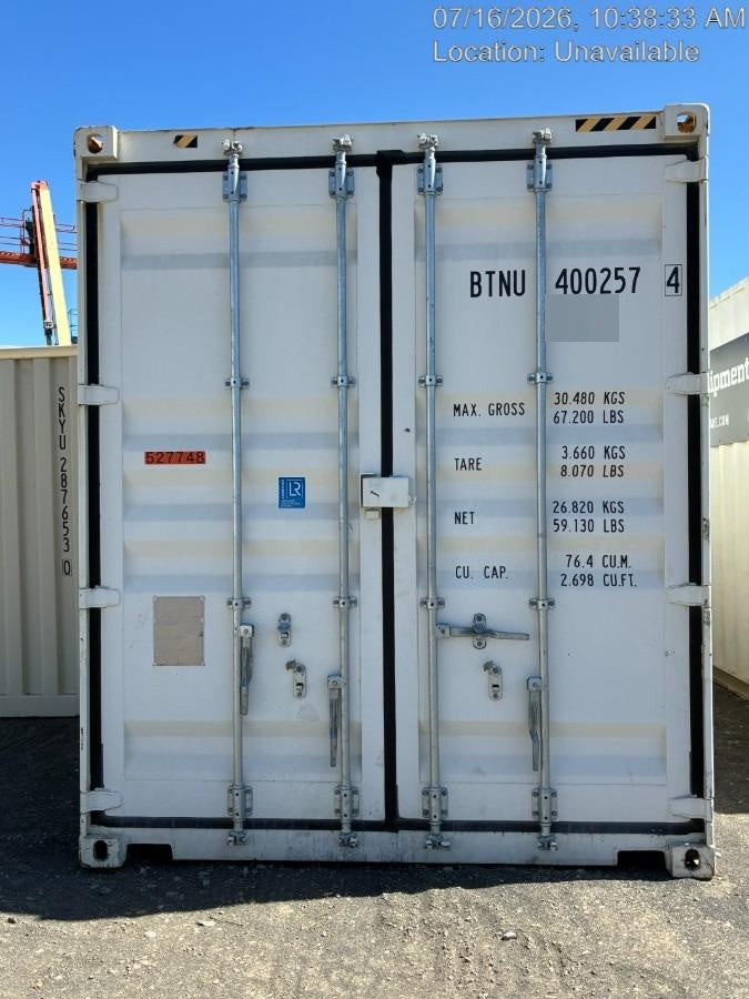 2025 CONEX Storage Container 8'x8'x40'