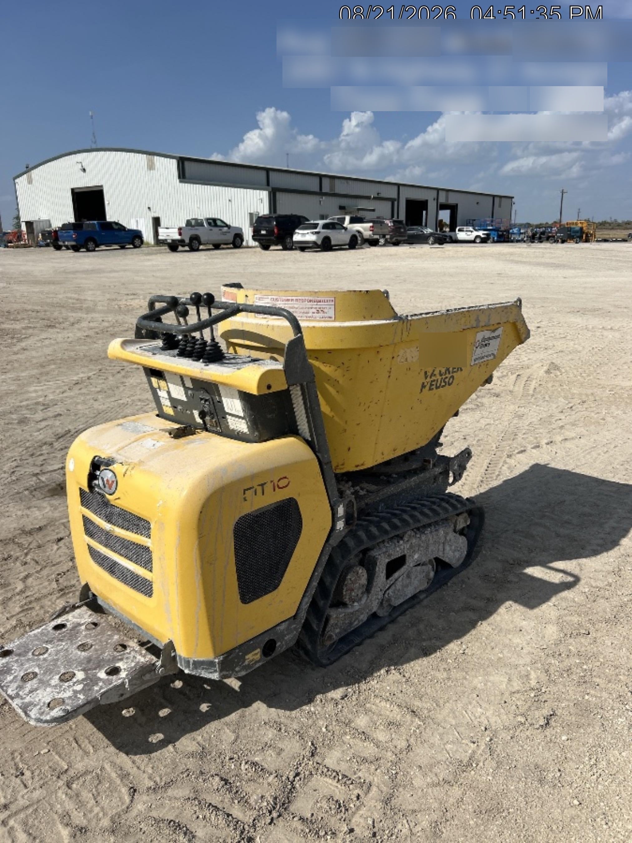 2019 WACKER NEUSON DT10