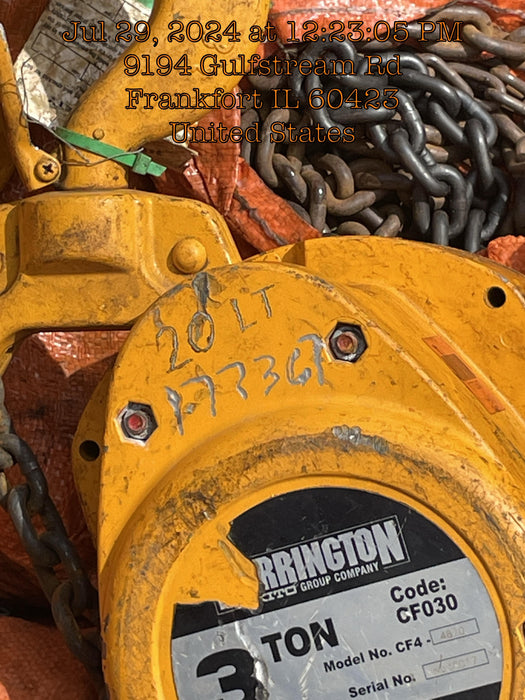 2021 HARRINGTON CF030-20