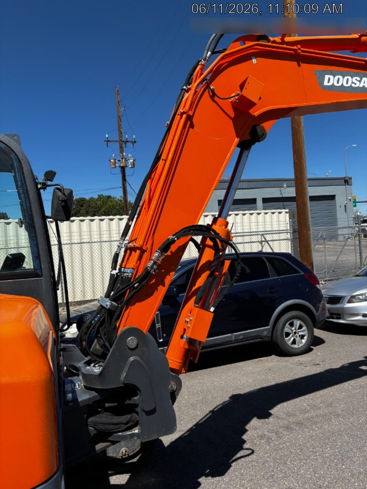 2019 Doosan DX85R-3 Standard Track Mini Excavator