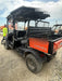 2022 Kubota RTV-X1140W-H Plastic Canopy, Windshield Acrylic Clear, LED Strobe Light, Wire Harness Kit, Back up Alarm