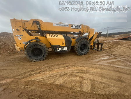 2019 JCB 512-56 Canopy, 109 HP, Solid Tires, STD Worklight, Beacon, Aux Hydraulics, Lifting Eye, Back up Alarm w/66" Carriage/60" Forks