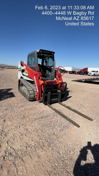 2021 FEMA 60" Skid Steer Forks FEMA