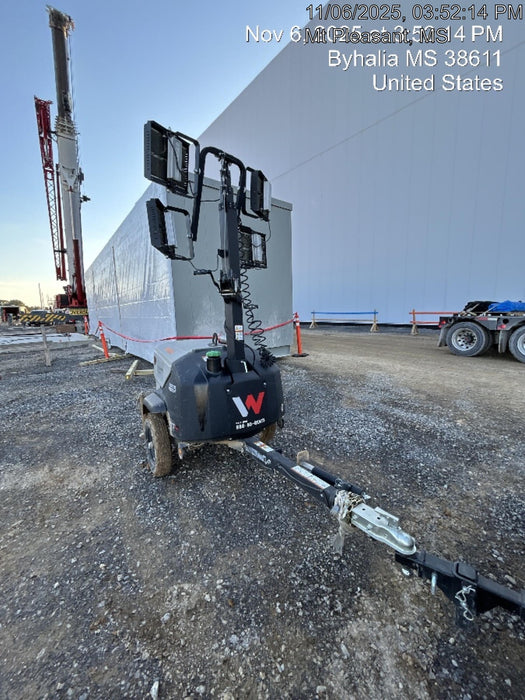 2024 Wacker Neuson LTT4 Diesel, Kohler KDW702, Deep Sea Controller, Auto Start, LED 320W, Bypass Outlet, T3