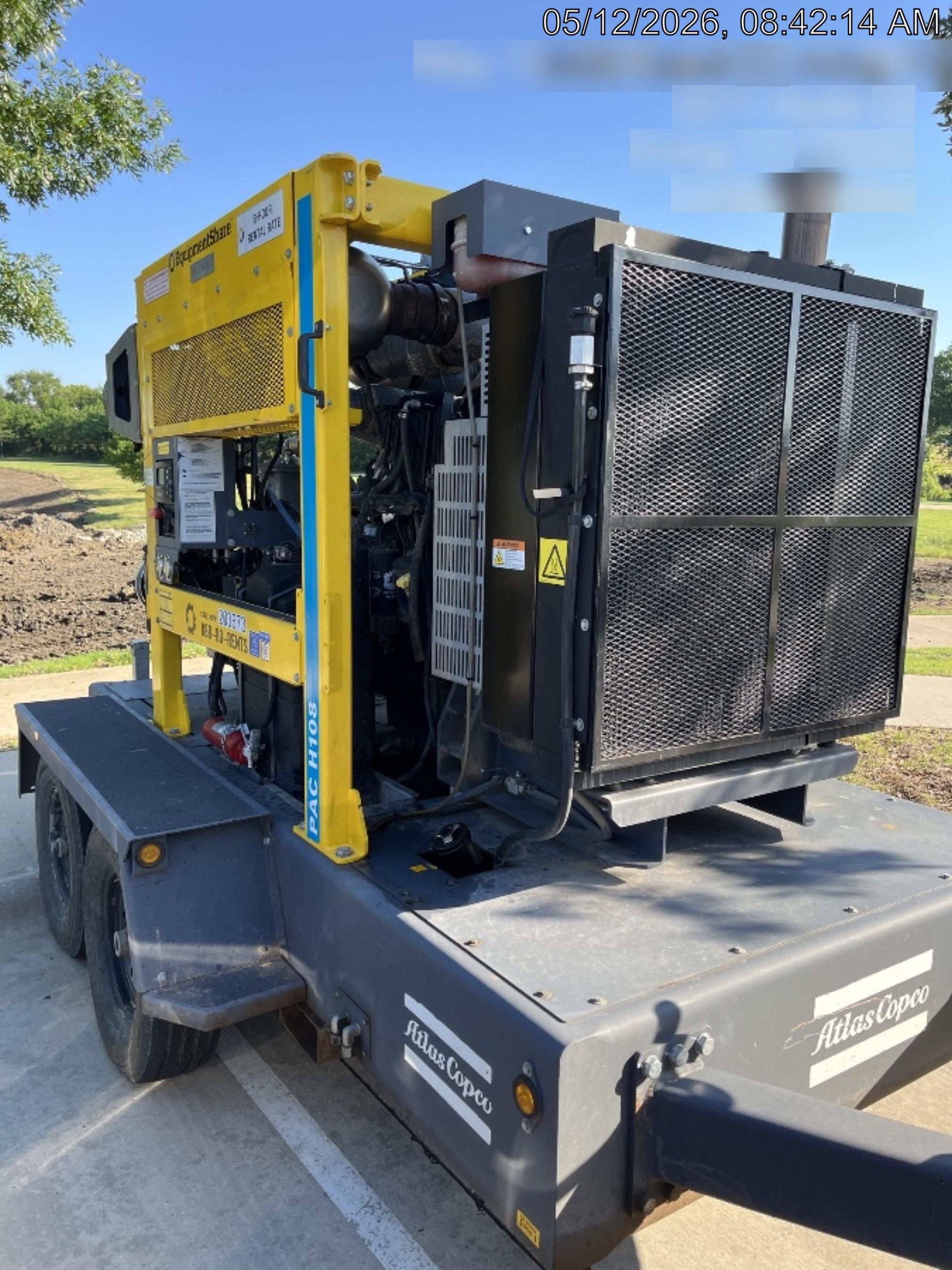 2022 ATLAS COPCO PAC H108 JD