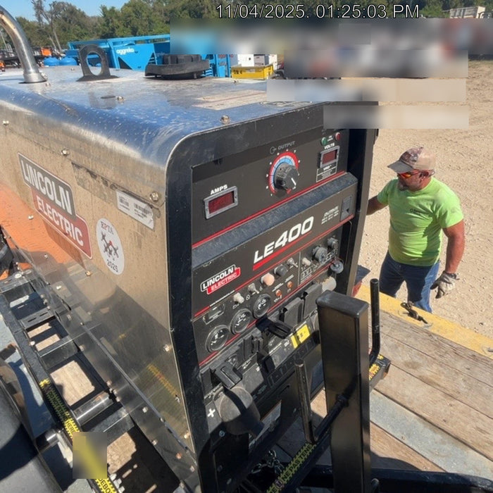 2024 Lincoln Electric LE400 Kubota V1505, Trlr, Cable Rack, Light Kit, ES Decals, T3