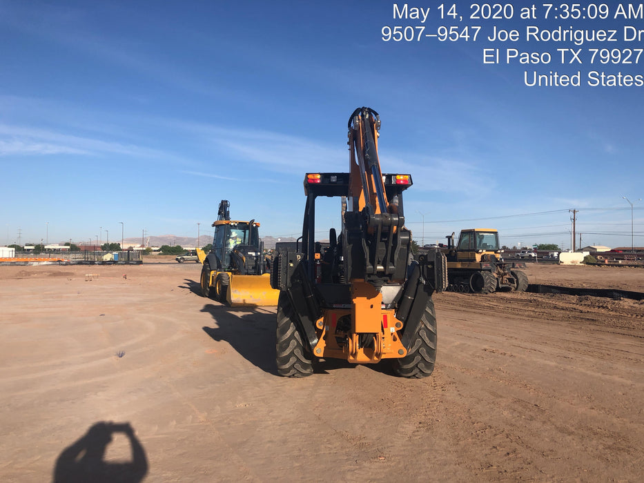 2020 Case 580N EP Canopy, 4WD, Standard Stick, Pilot Controls, 1 Way Hydraulics, Ride Control, TAG Manual QC