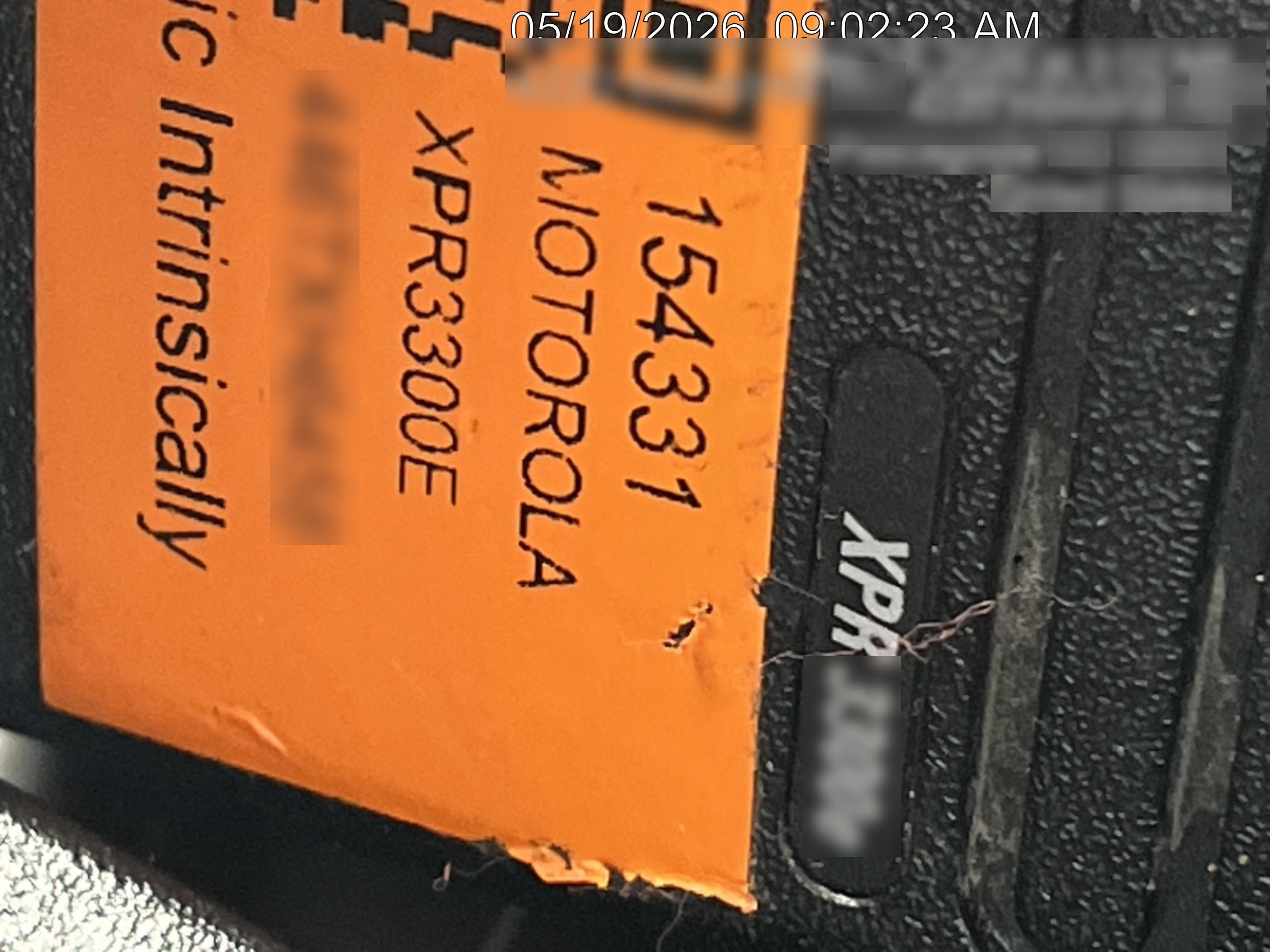 2021 MOTOROLA XPR3300E