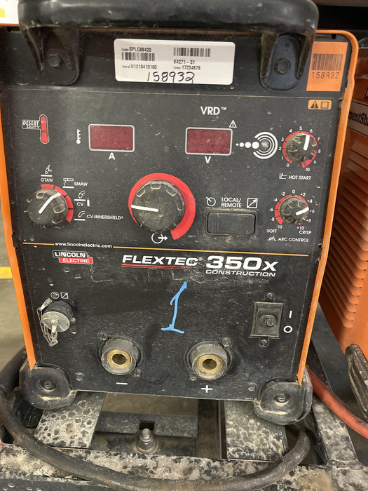 2021 LINCOLN ELECTRIC FLEXTEC 350X