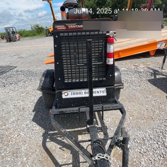 2021 Lincoln Electric Vantage 549X Ready Pak 3, ORANGE (includes trailer, cable rack, fender light kit)