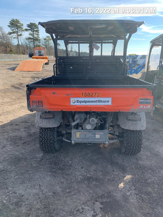2021 Kubota RTV-X1140W-H Plastic Canopy, Windshield Acrylic Clear, LED Strobe Light, Wire Harness Kit, Back up Alarm