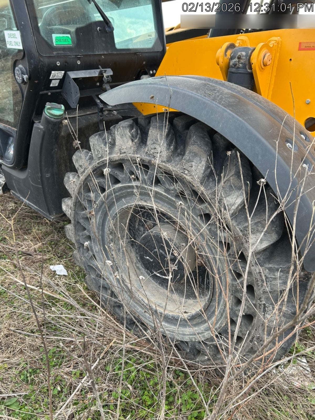 2020 JCB 509-42 Cab/Heat/Air, Solid Tires, Work Lights, Beacon, Aux Hydraulics, Back up Alarm, Lifting Eye, ES Decals