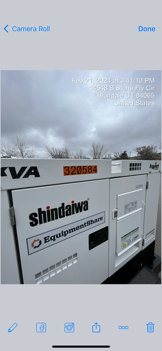 2023 SHINDAIWA DGK25F