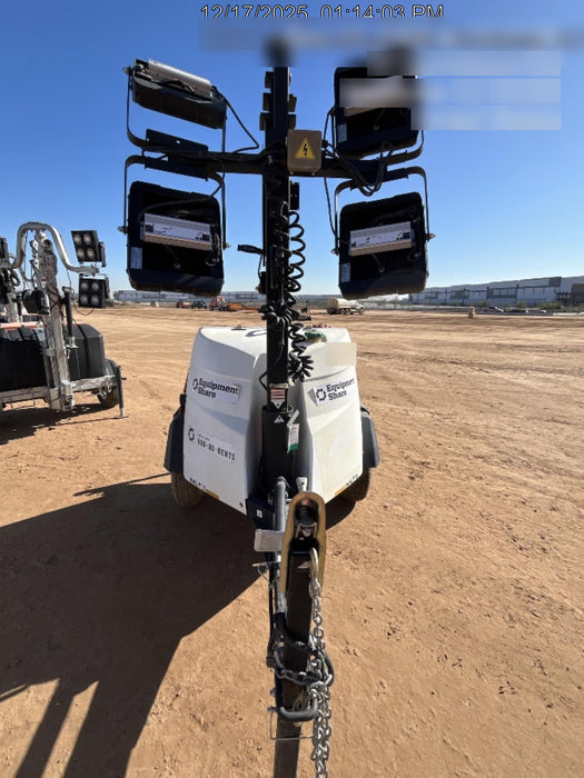 2024 Generac MLT2 Diesel, Flex Switch 120V Input, Powerzone Controller, 
(4) 320W LED Lights, 4kW Generator, 39.9 Gal Fuel Tank, 2" Ball, T3