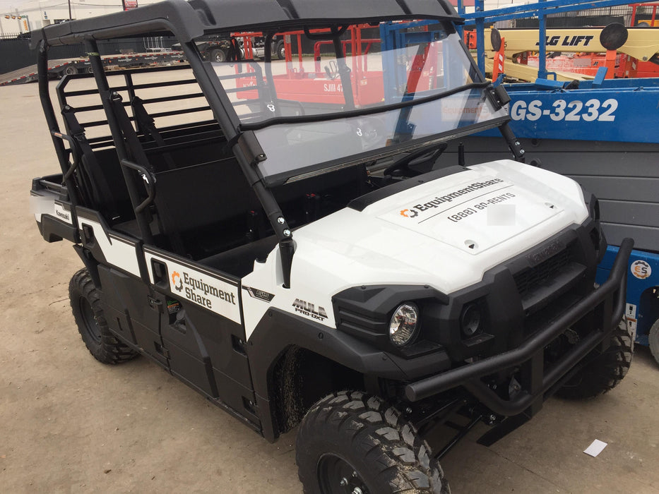 Kawasaki MULE PRO-DX Kawasaki Mule 4x4 Diesel UTV w/Hard Top, Windshield, Beacon, Backup Alarm, ES Keypad/Hardware Installed