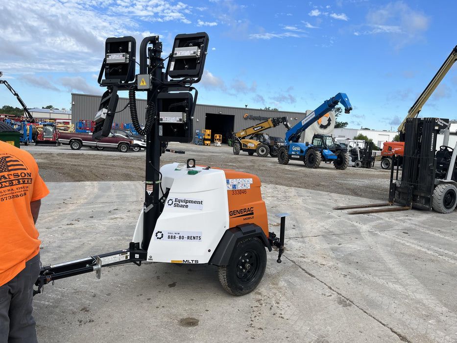 2023 Generac MLT2 Diesel, Flex Switch 120V Input, Powerzone Controller, (4) 320W LED Lights, 4kW Generator, 39.9 Gal Fuel Tank, 2" Ball, T3