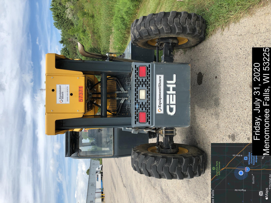 2016 Gehl RS8-44 Standard Rental Specs