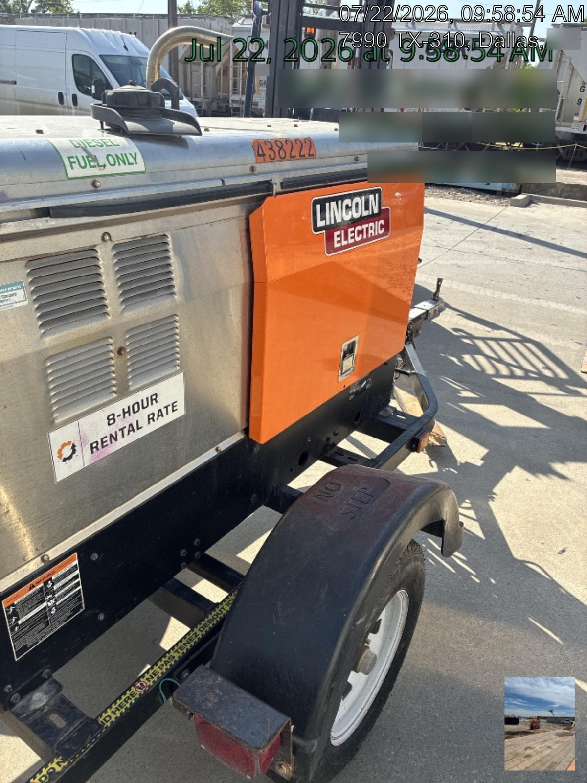 2024 Lincoln Electric LE400 Kubota V1505, Trlr, Cable Rack, Light Kit, ES Decals, T3