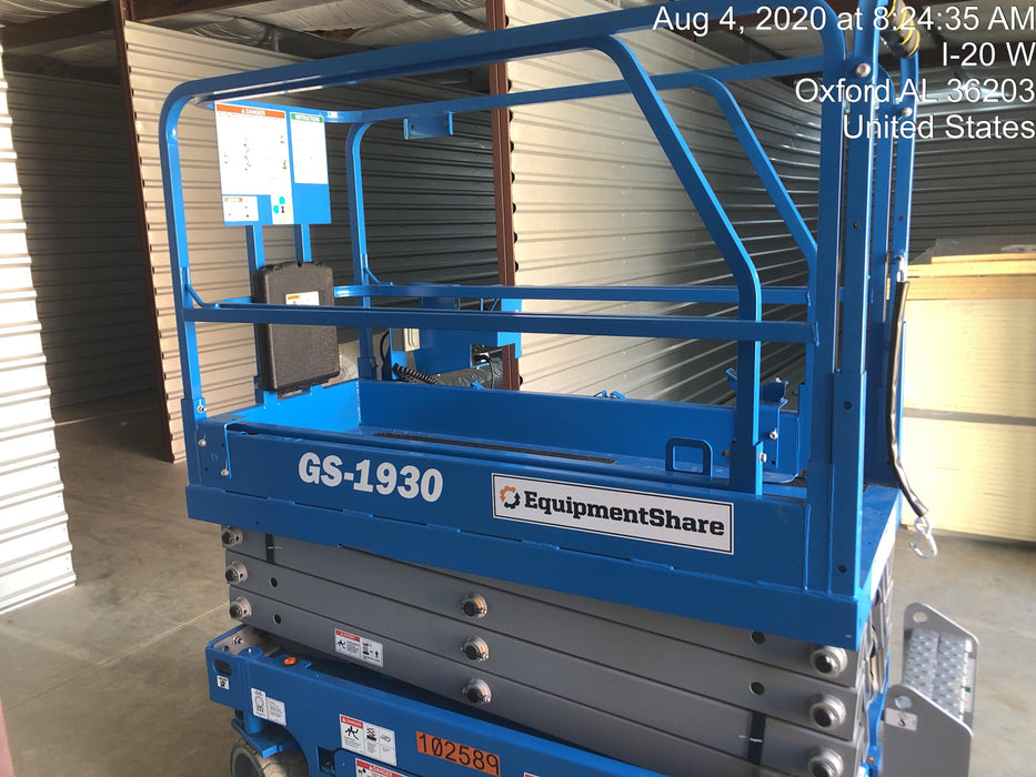2020 Genie GS-1930 Standard Machine