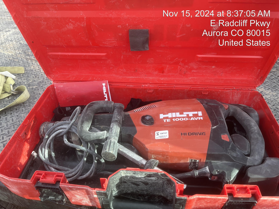 2021 HILTI TE 1000-AVR