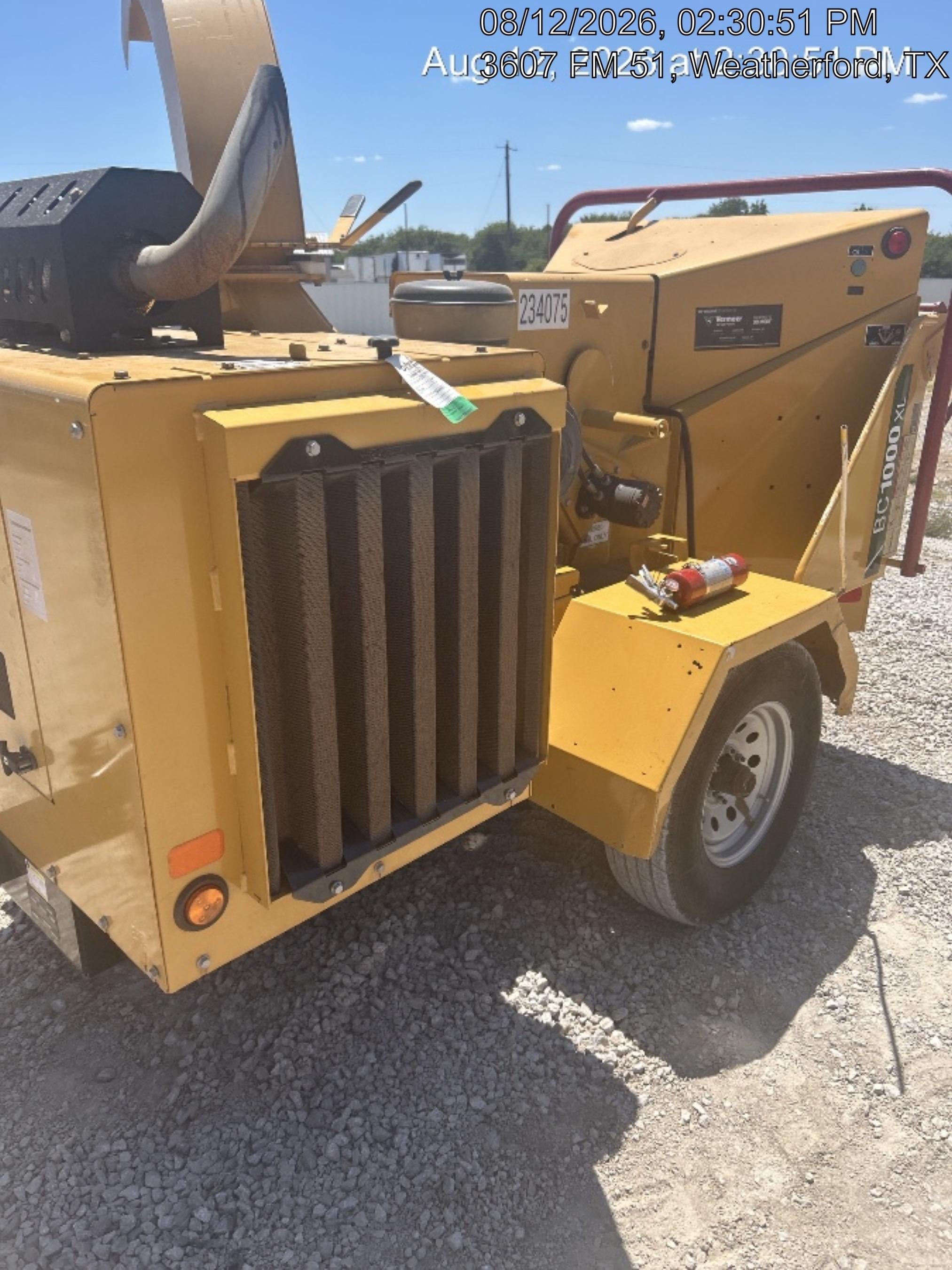 2022 VERMEER BC1000XL Diesel