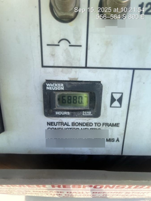 2019 Wacker Neuson LTV6L-MH Standard Options