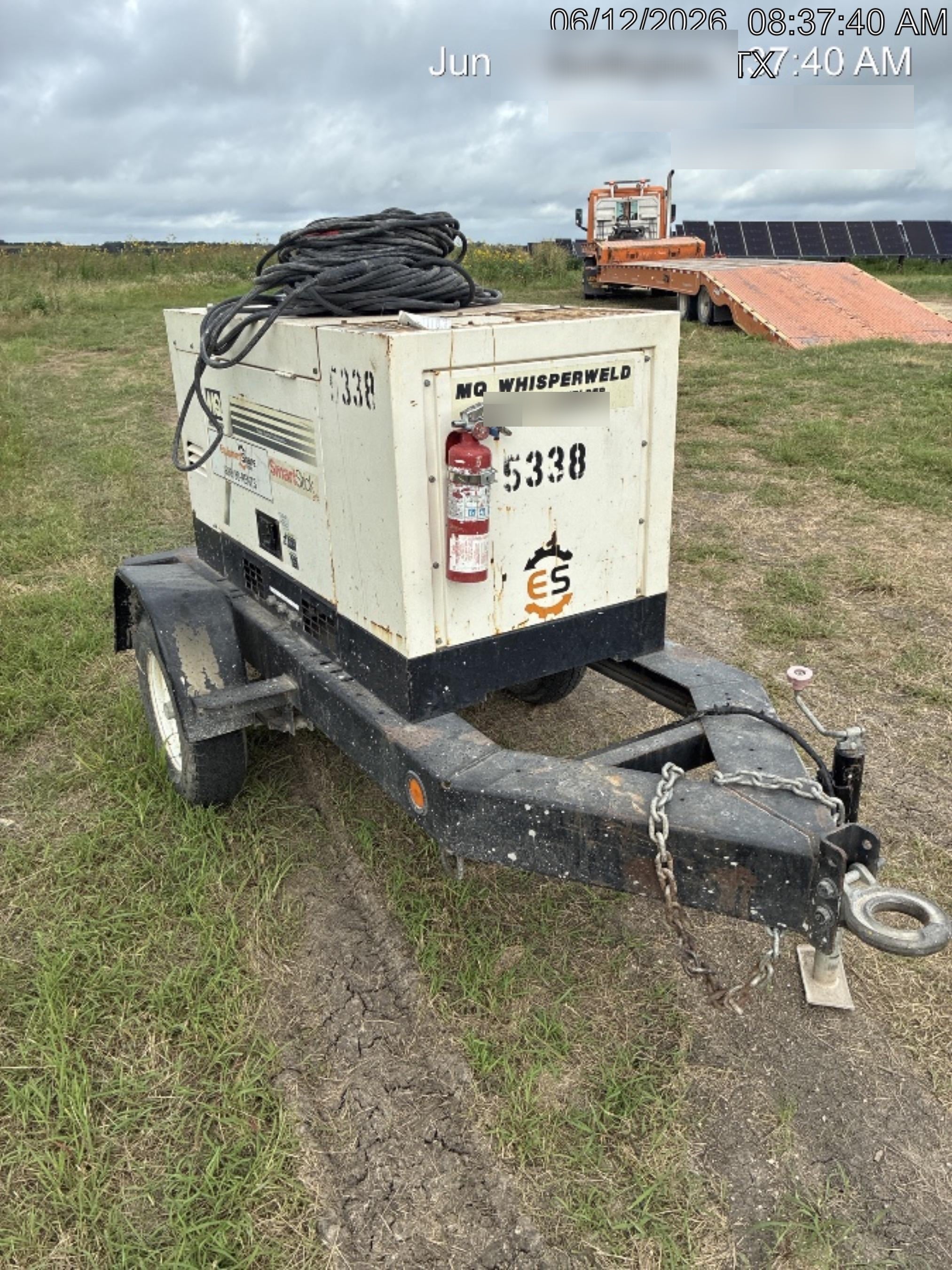 2017 Multiquip DLW400ESA4 400 amp Welder, 14kW, 120/240V, T4F Kubota