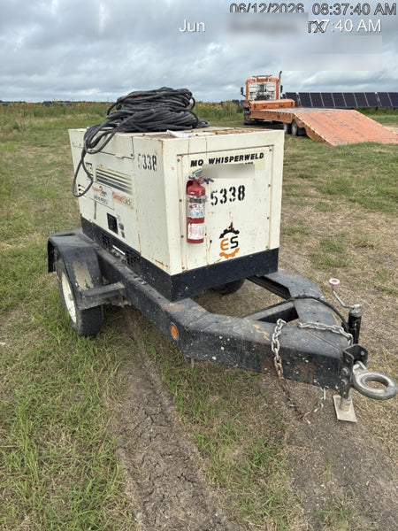 2017 Multiquip DLW400ESA4 400 amp Welder, 14kW, 120/240V, T4F Kubota