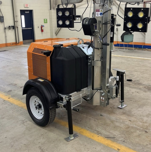 2024 Wanco WLTT-4MM4K Diesel, Deep Sea Controller, Shore Power Plug, Auto Start, (4) 350W LED Floodlights, 4kW Generator, 60 Gal Fuel Tank, 2" Ball, T3