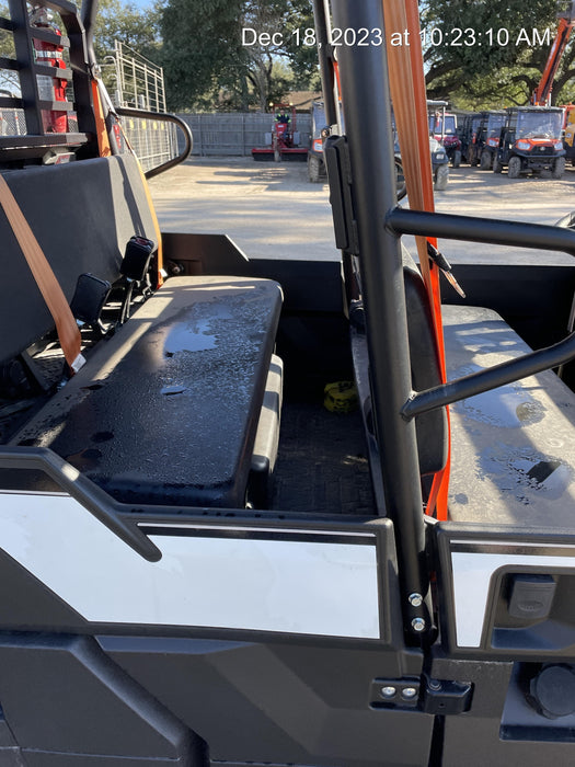 2022 Kawasaki Mule PRO-DXT Standard Options, Backup Alarm, Beacon, Plastic Hard Top, Poly Windshield, Horn Kit