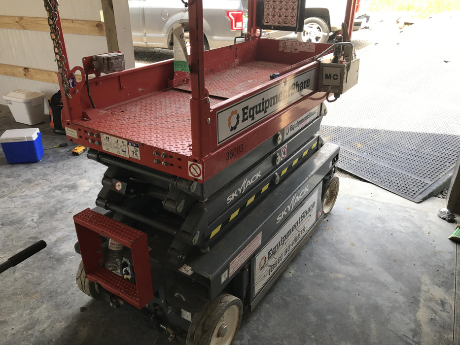 2019 Skyjack SJIII-3219 Standard Options, Trojan Batteries