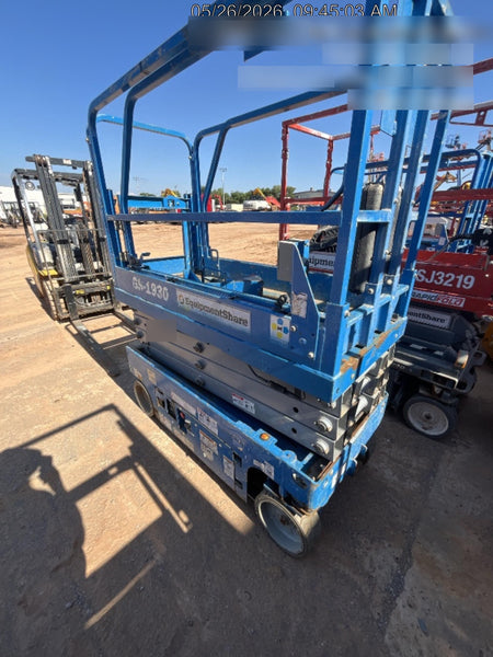 2020 Genie GS-1930 Solid Non Marking Tires, Beacon, Folding rails with half height swing gate