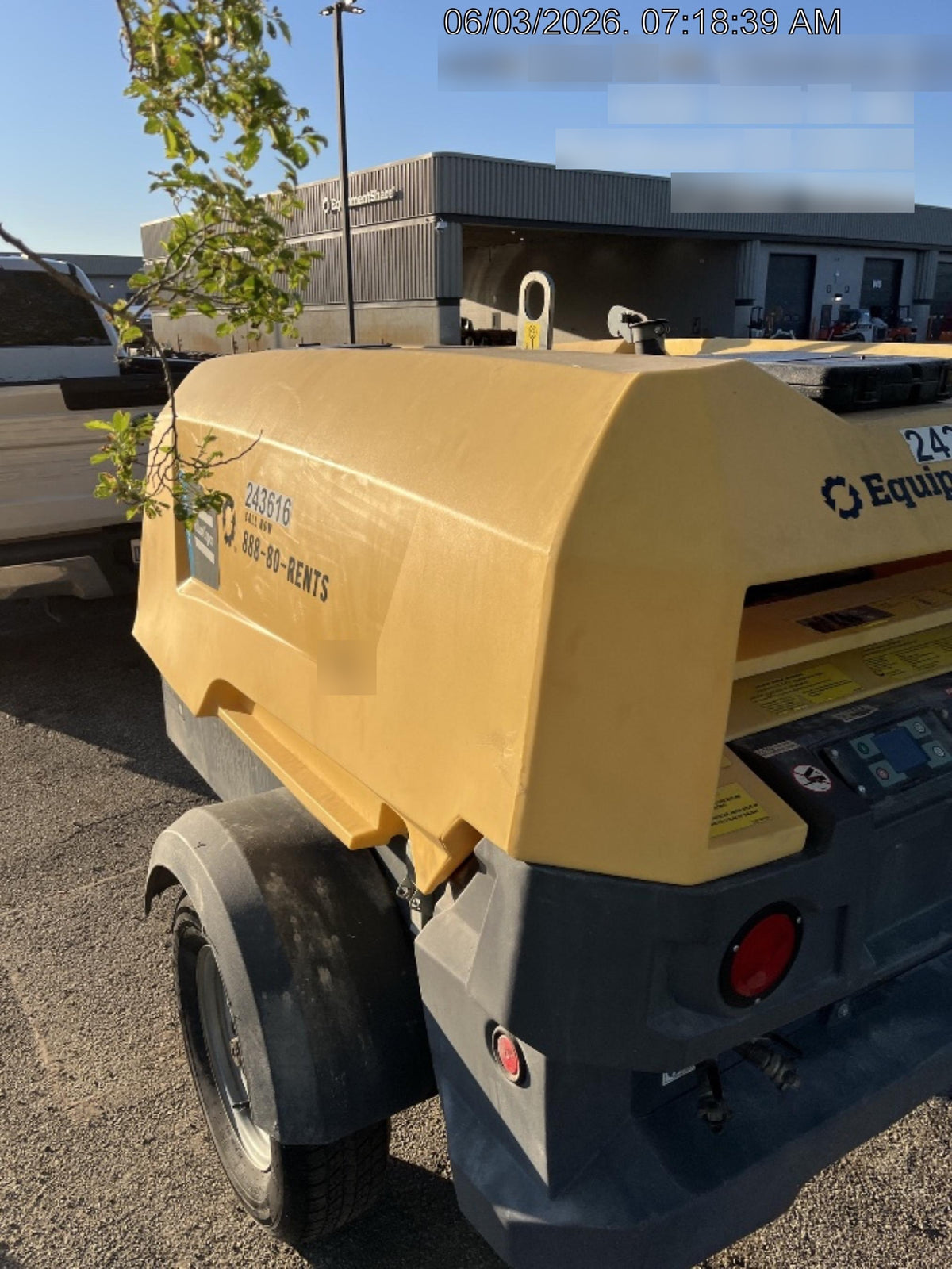 2022 ATLAS COPCO XAS188 CWK