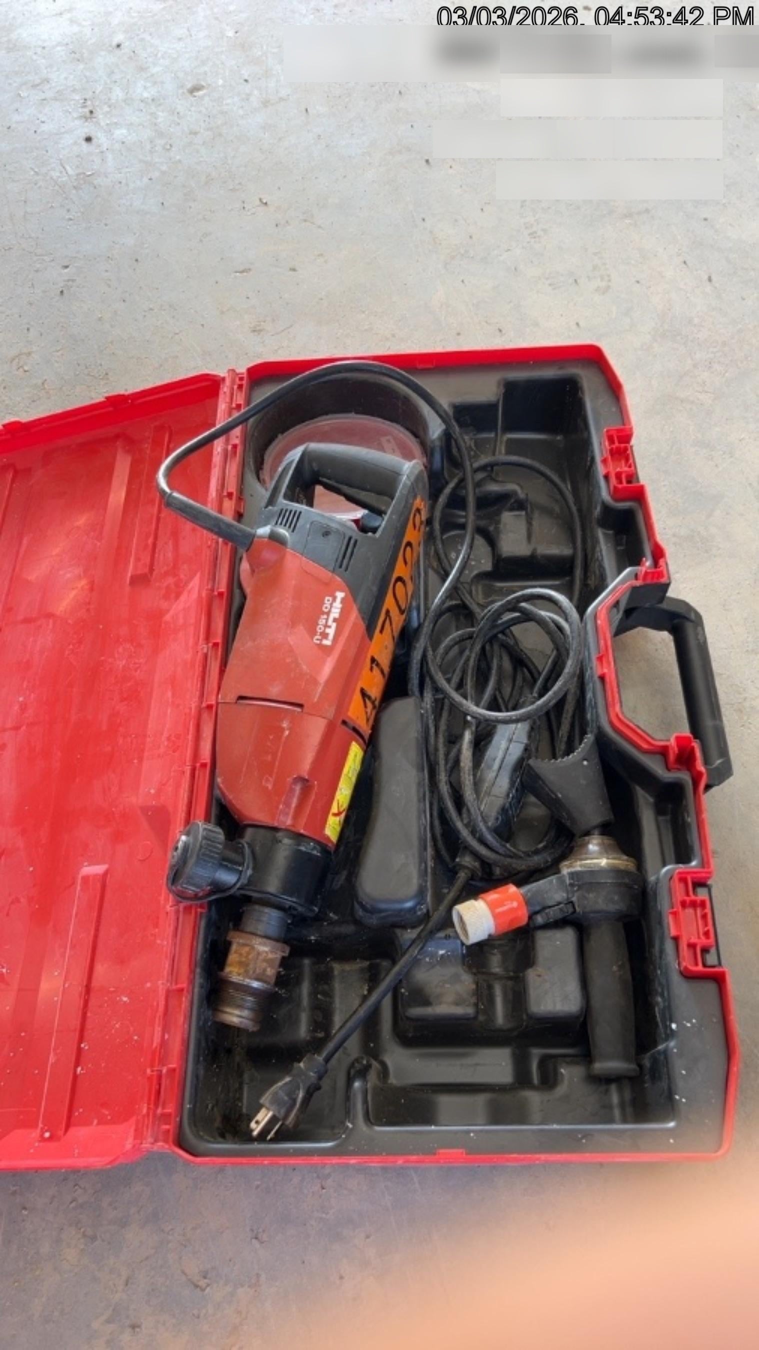 2024 HILTI DD 150-U